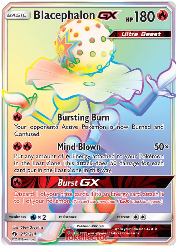 Blacephalon GX 219/214 Lost Thunder