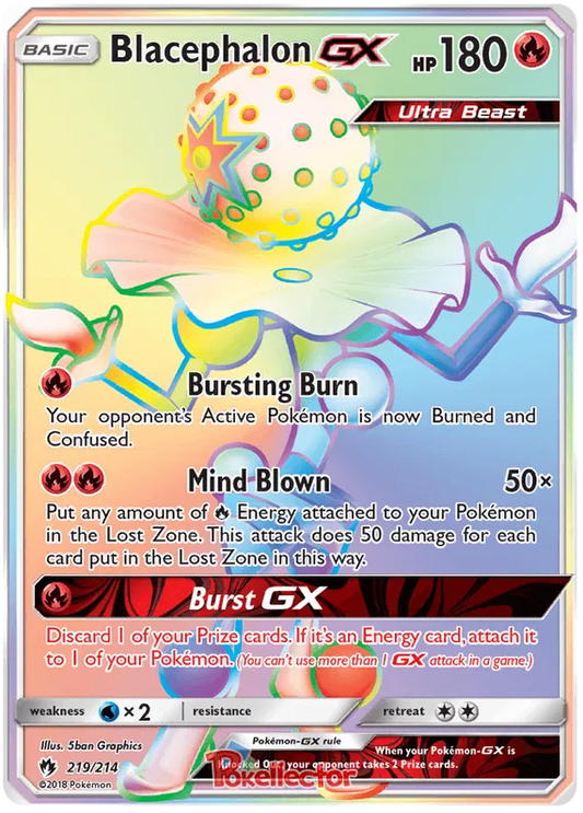 Blacephalon GX 219/214 Lost Thunder