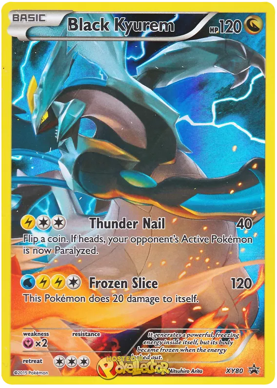 Black Kyurem XY80 Promos