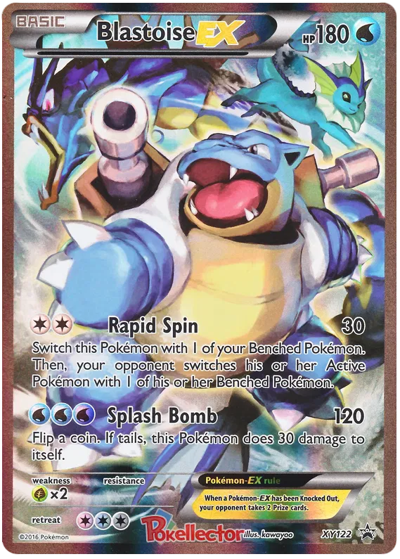 Blastoise EX XY122 Promos