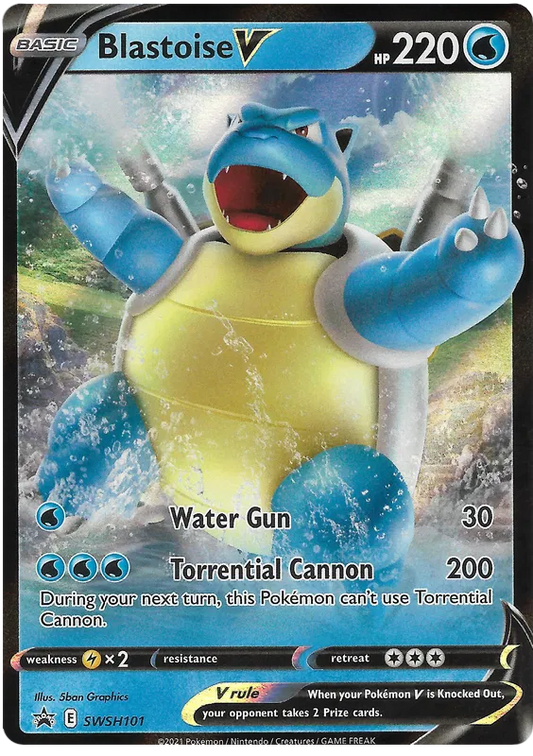 Blastoise V SWSH101 Sword & Shield Promo