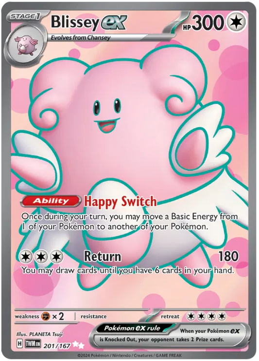 Blissey ex 201/167 Twilight Masquerade