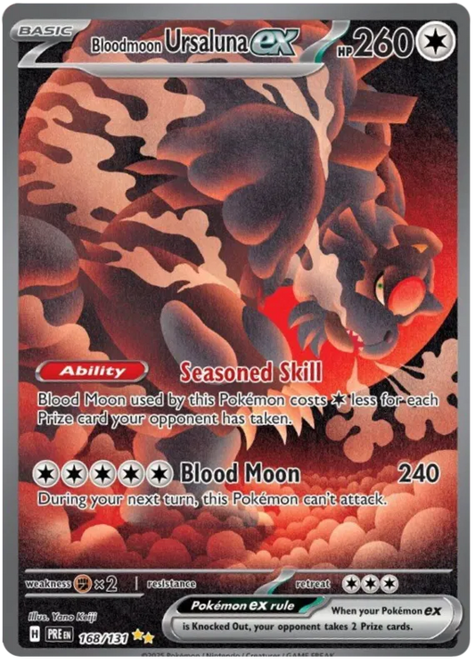 Bloodmoon Ursaluna ex 168/131 Prismatic Evolutions