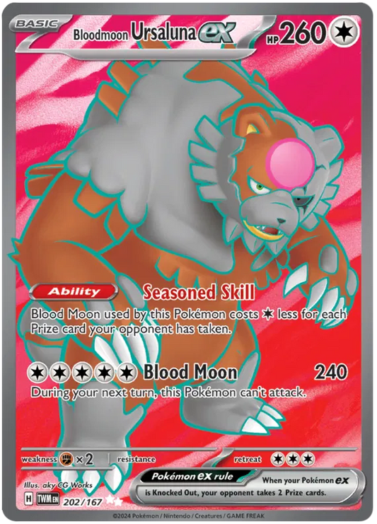 Bloodmoon Ursaluna ex 202/167 Twilight Masquerade