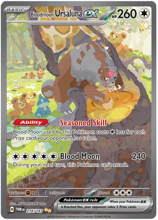 Bloodmoon Ursaluna ex 216/167 Twilight Masquerade