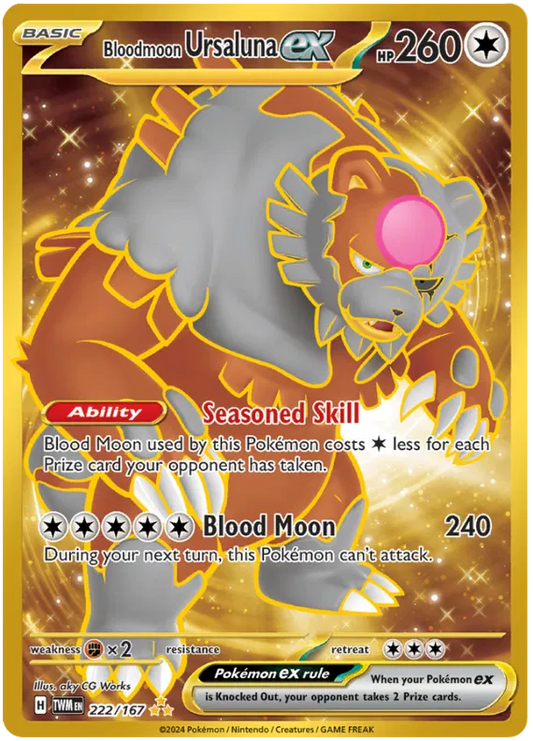 Bloodmoon Ursaluna ex 222/167 Twilight Masquerade