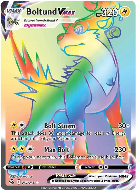Boltund VMAX 267/264 Fusion Strike