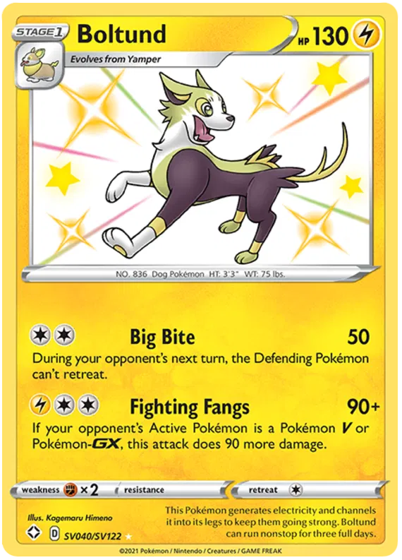 Boltund SV040/SV122 Shining Fates