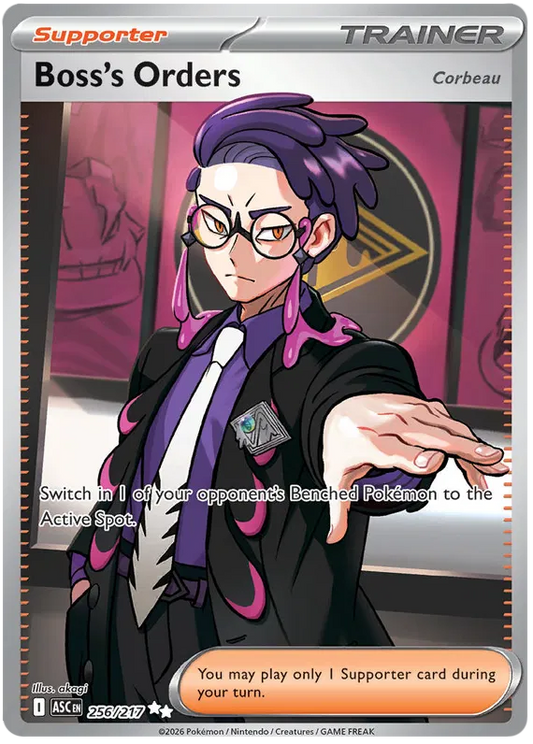 Boss's Orders [Corbeau] 256/217 Ascended Heroes