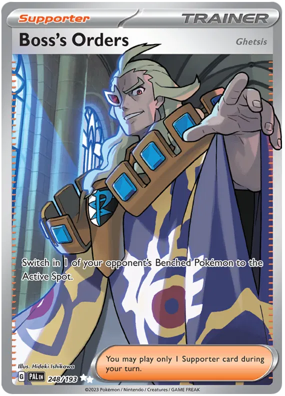 Boss's Orders 248/193 Paldea Evolved