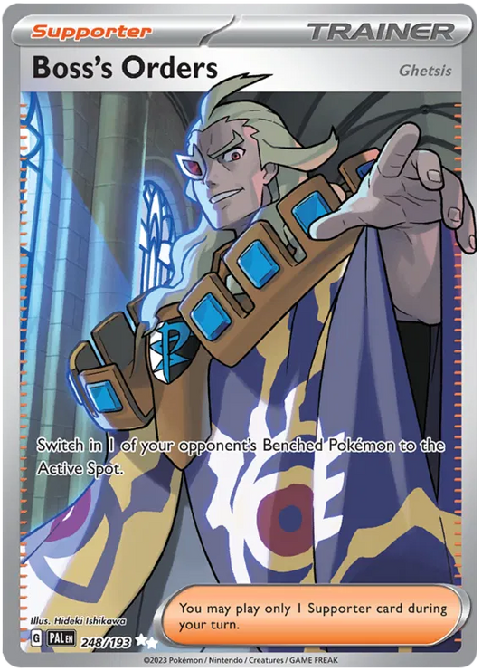 Boss's Orders 248/193 Paldea Evolved