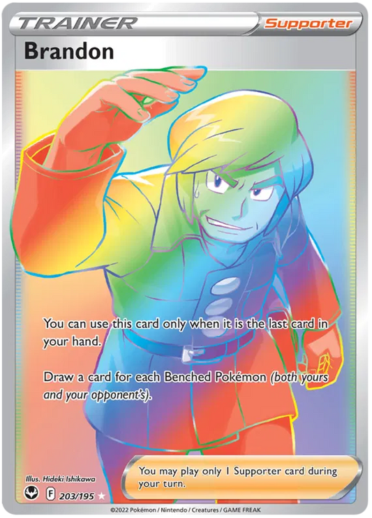 Brandon 203/195 Silver Tempest