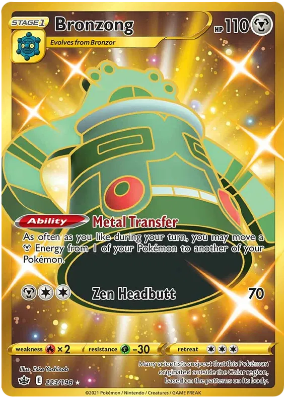 Bronzong 223/198 Chilling Reign