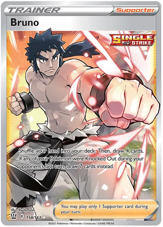 Bruno 158/163 Battle Styles