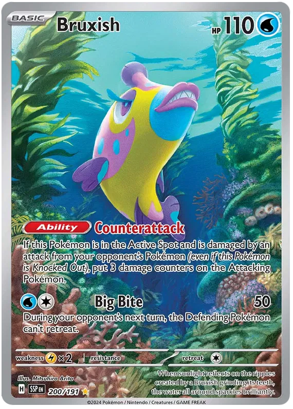 Bruxish 200/191  Surging Sparks