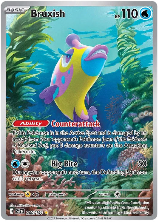 Bruxish 200/191  Surging Sparks