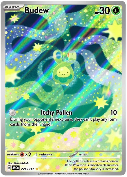 Budew 221/217 Ascended Heroes