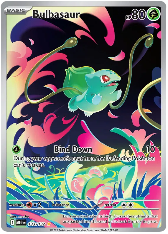 Bulbasaur 133/132 Mega Evolution