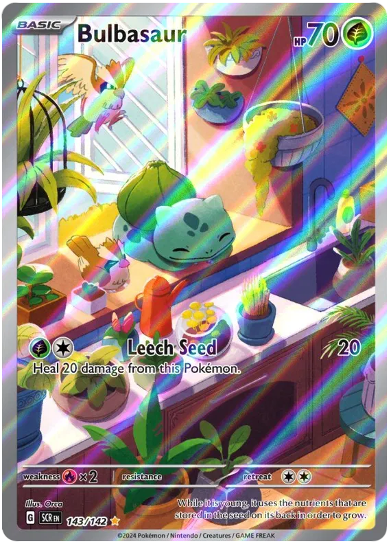 Bulbasaur 143/142 Stellar Crown