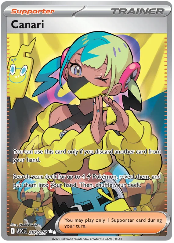 Canari 257/217 Ascended Heroes