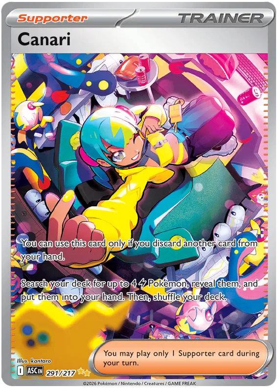 Canari 291/217 Ascended Heroes