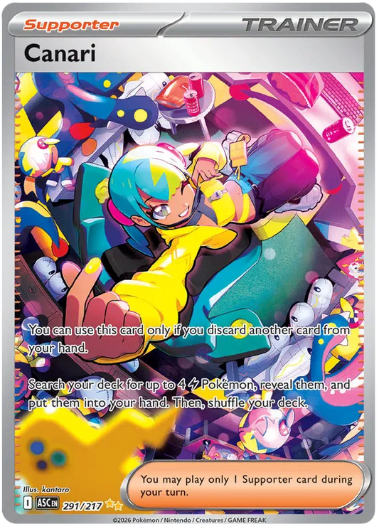 Canari 291/217 Ascended Heroes