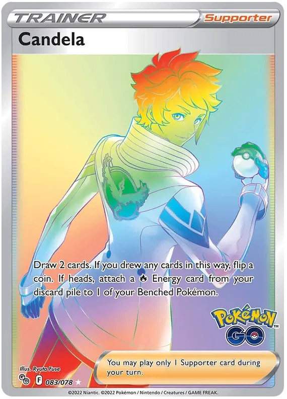 Candela 083/078 Pokemon Go