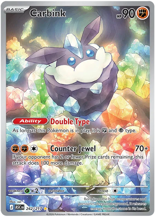 Carbink 242/217 Ascended Heroes