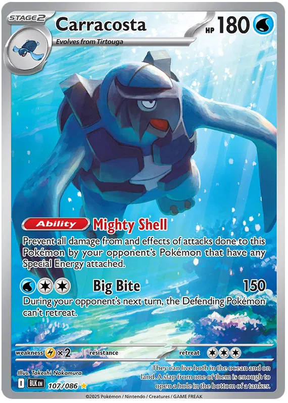 Carracosta 107/086 Black Bolt