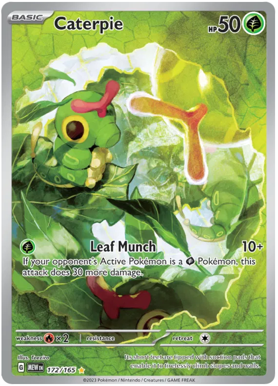 Caterpie 172/165 Scarlet & Violet 151