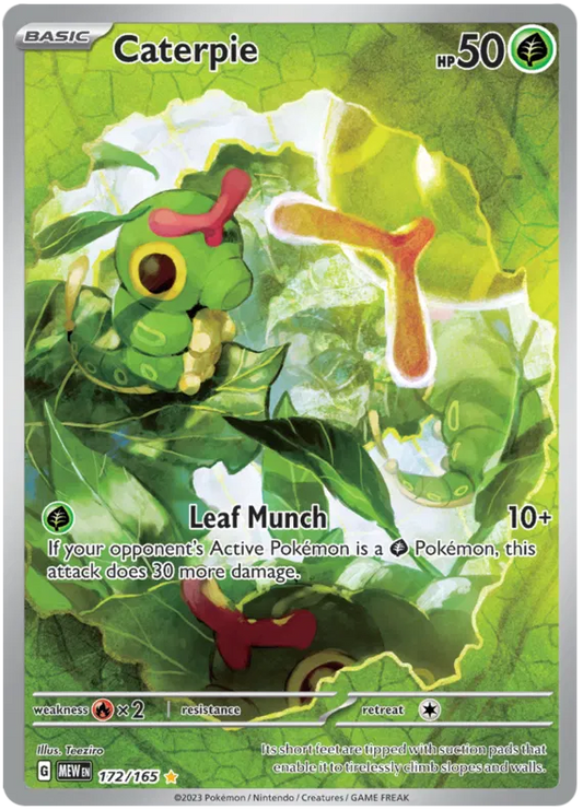 Caterpie 172/165 Scarlet & Violet 151