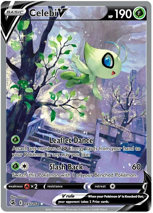Celebi V 245/264 Sword & Shield Fusion Strike