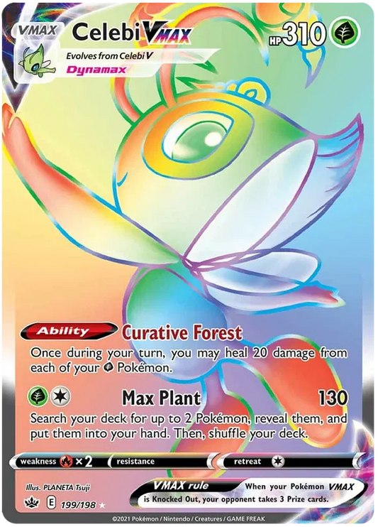 Celebi VMAX 199/198 Chilling Reign