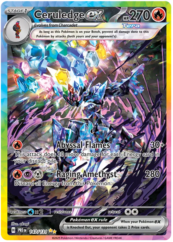 Ceruledge ex 147/131 Prismatic Evolutions