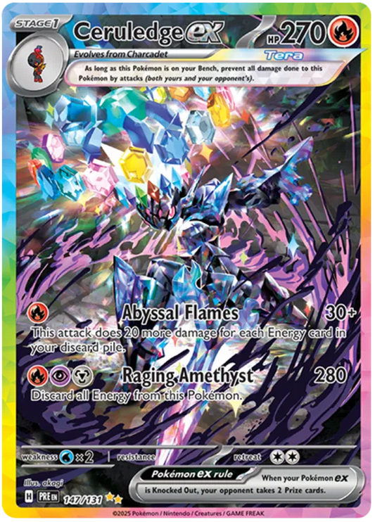 Ceruledge ex 147/131 Prismatic Evolutions