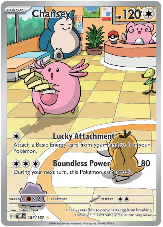 Chansey 187/167 Twilight Masquerade