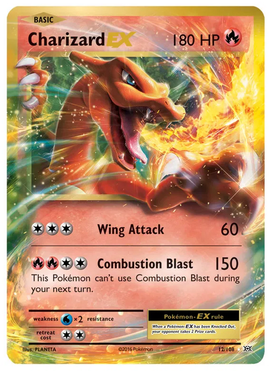 Charizard EX 12/108 Evolutions