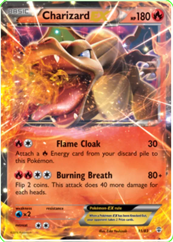 Charizard EX 11/83 Generations