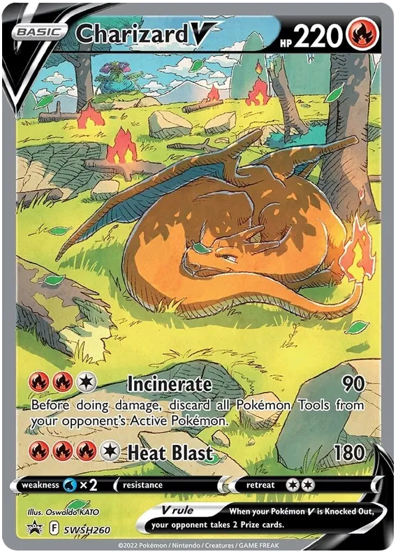 Charizard V SWSH260 Sword & Shield Promo