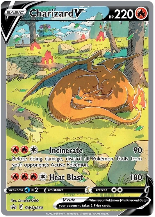 Charizard V SWSH260 Sword & Shield Promo
