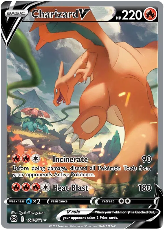 Charizard V 154/172 Brilliant Stars