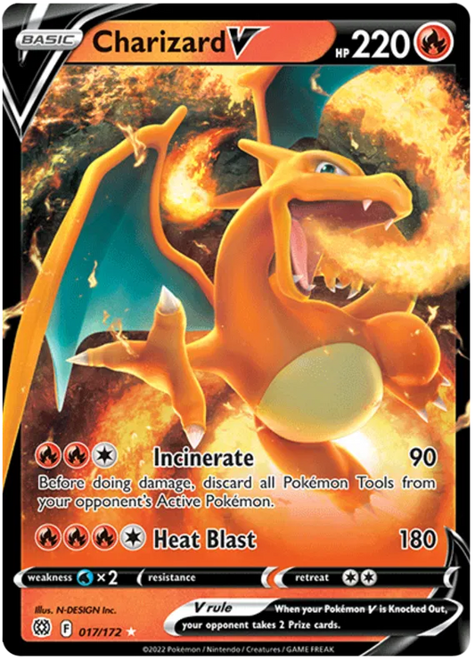 Charizard V 017/172 Sword & Shield Brilliant Stars