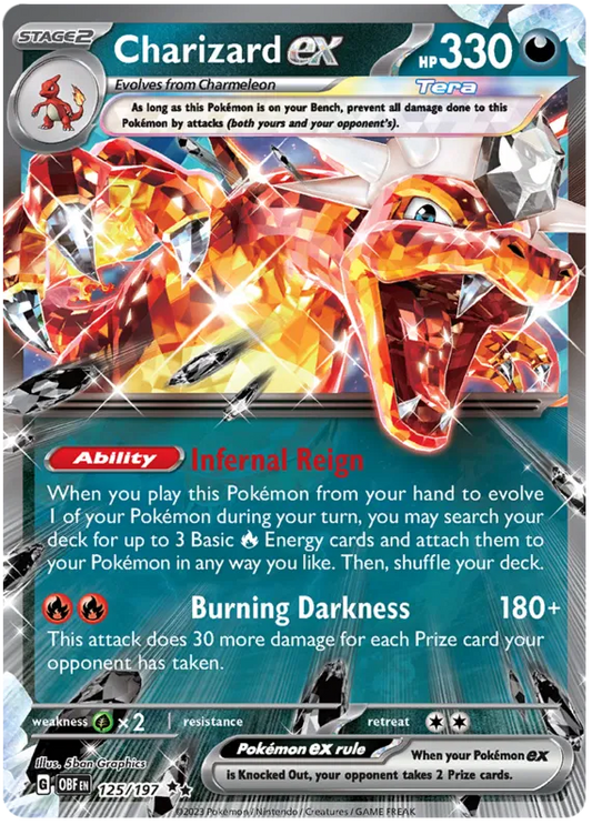 Charizard ex 125/197 Obsidian Flames