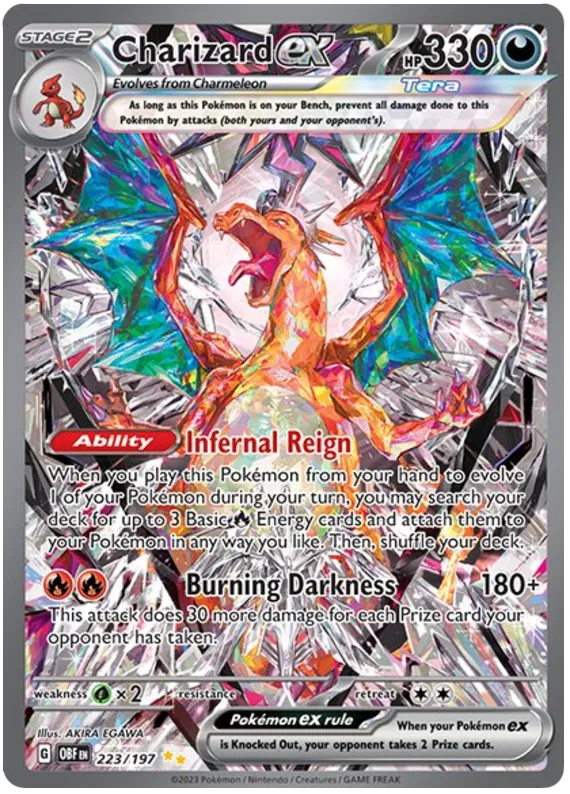 Charizard ex 223/197 Obsidian Flames
