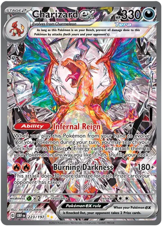 Charizard ex 223/197 Obsidian Flames