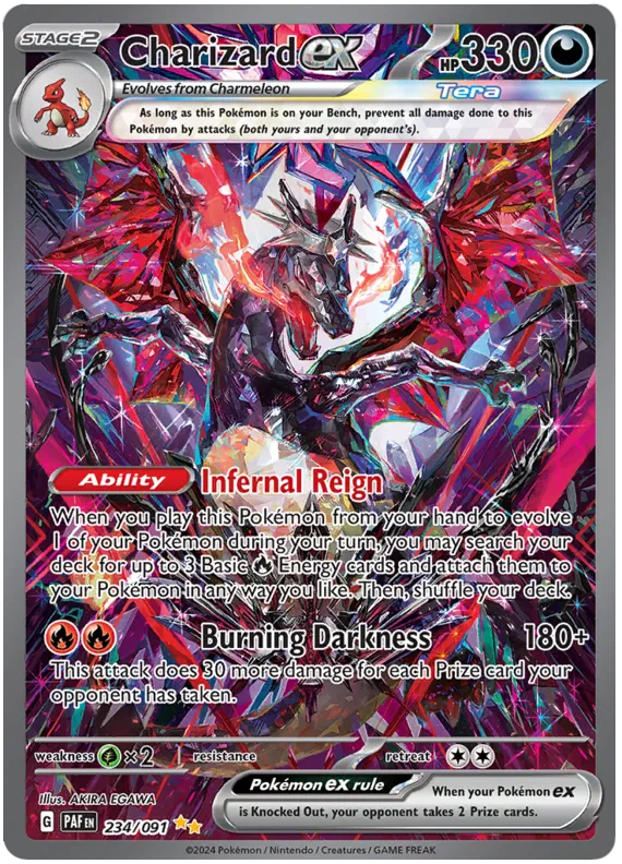Charizard ex 234/091 Paldean Fates