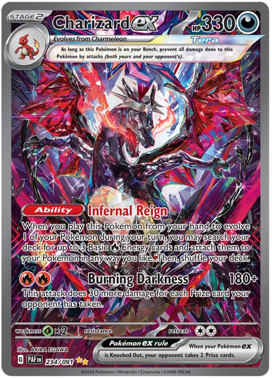 Charizard ex 234/091 Paldean Fates