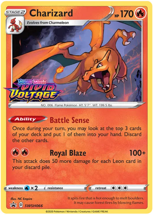 Charizard SWSH066 Sword & Shield Promo
