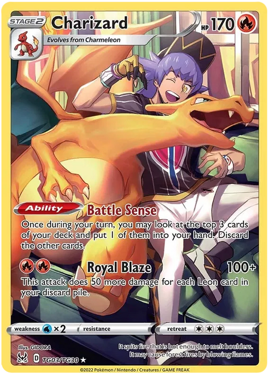 Charizard TG03/TG30 Lost Origin Trainer Gallery