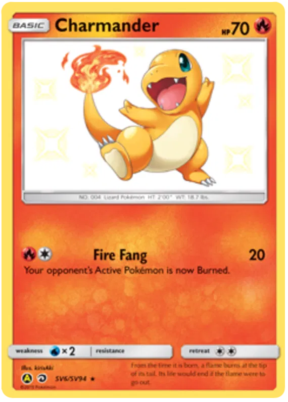 Charmander SV6/SV94 Hidden Fates